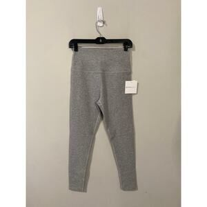 NWT Beyond Yoga Spacedye High Waisted Leggings Silver Grey, Size Large